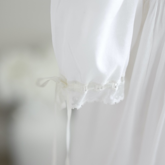 Strasburg Dress SPECIAL Vintage White Extremely Rare Heirloom Embroidery size 5 - Picture 3 of 6